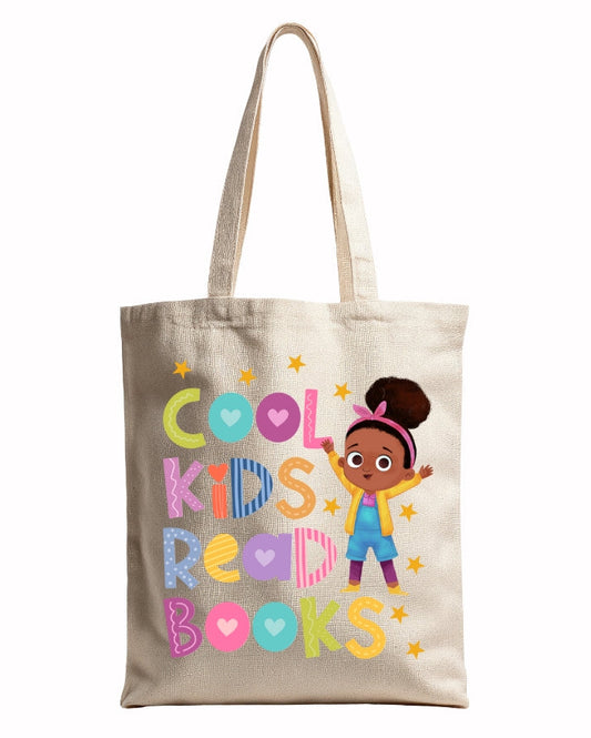 'Cool Kids Read Books' Kids Tote Bag Add-On