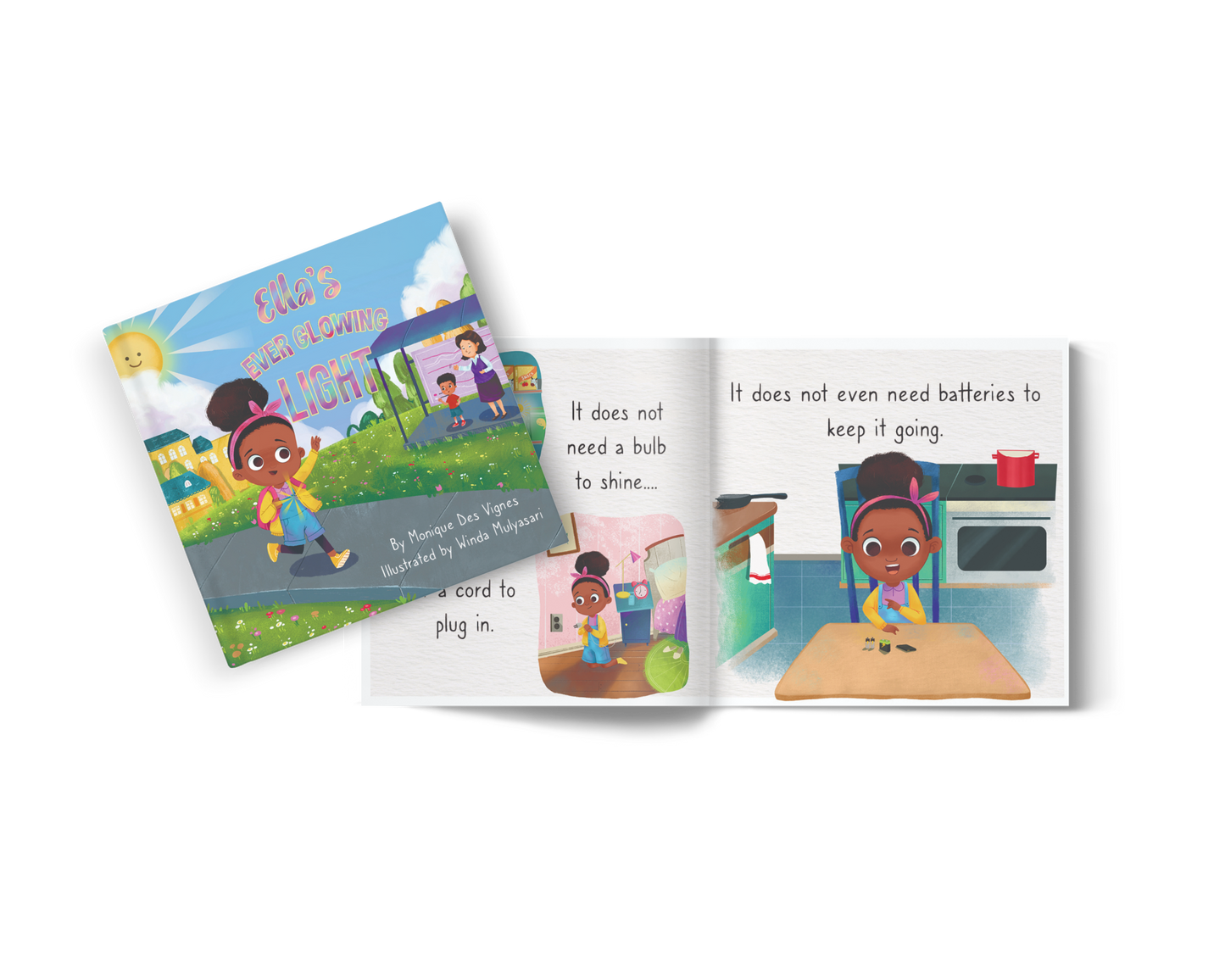Ella's Ever Glowing Light Paperback Book