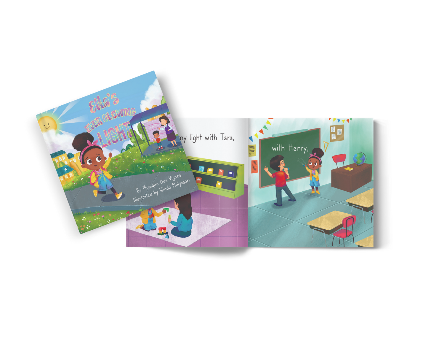 Ella's Ever Glowing Light Paperback Book